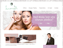 Tablet Screenshot of clinicalundi.com.br